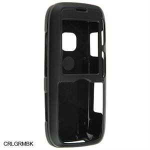 Hard Plastic Shield Protector Case for LG Rumor LX260 - Black