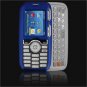 Hard Plastic Shield Protector Case for LG Rumor LX260 - Blue