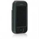Crystal Hard Plastic Shield Protector Case for Samsung Glyde U940 - Black