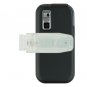 Crystal Hard Plastic Shield Protector Case for Samsung Glyde U940 - Black
