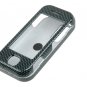 Crystal Hard Plastic Shield Protector Case for Samsung Glyde U940 - Black Carbon Fiber