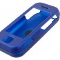 Crystal Hard Plastic Shield Protector Case for Samsung Glyde U940 - Blue