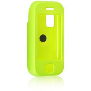 Crystal Hard Plastic Shield Protector Case for Samsung Glyde U940 - Neon Green