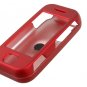 Crystal Hard Plastic Shield Protector Case for Samsung Glyde U940 - Red