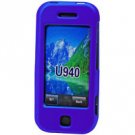 Hard Plastic Shield Protector Case for Samsung Glyde U940 - Blue