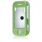 Hard Plastic Shield Protector Case with Leatherette Coating for Samsung Glyde U940 - GREEN