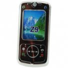 Hard Plastic Proguard with Detachable Swivel Clip for Motorola Z9 - Clear