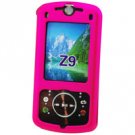 Hard Plastic Proguard with Detachable Swivel Clip for Motorola Z9 - Hot Pink