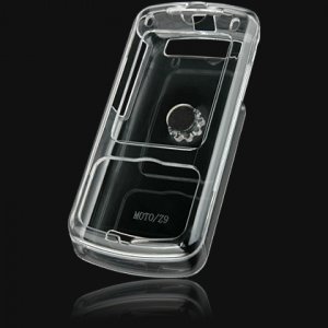 Clear Crystal Shield Protector Case for Motorola Z9 - Transparent