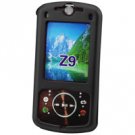 Hard Plastic Proguard with Detachable Swivel Clip for Motorola Z9 - Black