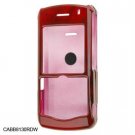 Crystal Shield Protector Case for BlackBerry 8130 Pearl - Redwood