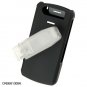 Hard Plastic Shield Protector Case for BlackBerry 8130 Pearl - Black