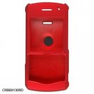 Hard Plastic Shield Protector Case for BlackBerry 8130 Pearl - Red