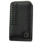 Black Bergamo Case with Removable Spring Belt Clip for Apple iPhone