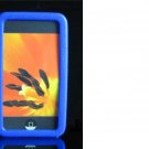Full View Silicone Skin Cover Case for Apple iTouch 2nd Gen - Blue