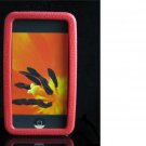 Full View Silicone Skin Cover Case for Apple iTouch 2nd Gen - Red