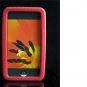 Full View Silicone Skin Cover Case for Apple iTouch 2nd Gen - Red