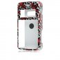 Hard Plastic Shield Protector Faceplate Case for LG enV2 VX9100 - Red Skulls