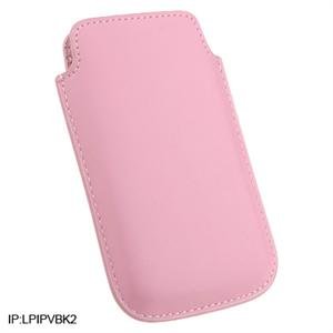 Leather Pocket Case for Apple iTouch & iPhone - Pink