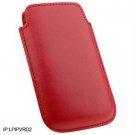 Leather Pocket Case for Apple iTouch & iPhone - Red