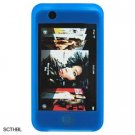 Silicone Skin Sleeve Cover Case for Apple iTouch - Blue