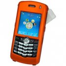 Blackberry 8100 Pearl Hard Plastic Proguard w/ Detachable Swivel Clip - Orange