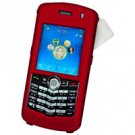 Blackberry 8100 Pearl Hard Plastic Proguard w/ Detachable Swivel Clip - Red