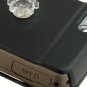 Hard Plastic Protector Case for Samsung T819 - Black