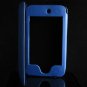 Apple iTouch 2nd Generation Leather Wallet Cover Case - Blue
