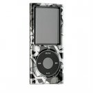 Crystal Hard Shell Shield Protector Design Case for iPod Nano Chromatic - Black Skulls