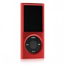 Hard Plastic Shield Protector Cover Case For iPod Nano Chromatic - Red
