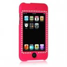 Hard Plastic Shield Protector Faceplate Case for Apple iTouch 2 - Black