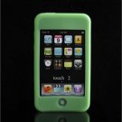 Soft Silicone Sleeve Skin Armband Case for Apple iTouch 2 (2nd Generation) - GREEN