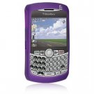 Soft Rubber Silicone Skin Cover Case for RIM BlackBerry 8300 / 8320 / 8330 Curve - Purple