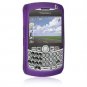 Soft Rubber Silicone Skin Cover Case for RIM BlackBerry 8300 / 8320 / 8330 Curve - Purple