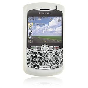 Soft Rubber Silicone Skin Cover Case for RIM BlackBerry 8300 / 8320 / 8330 Curve - Clear