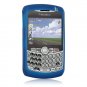 Soft Rubber Silicone Skin Cover Case for RIM BlackBerry 8300 / 8320 / 8330 Curve - Blue