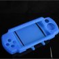 Soft Rubber Silicone Skin Cover Case for Sony PSP Brite 3000 - Blue