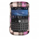 Hard Plastic Shield Protector Faceplate Case for BlackBerry Bold 9000 - Hot Pink