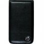 VERTICAL Leather Carrying Case Cover for Apple iPhone - BLACK