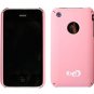 Ultra Slim PolyCarbonate Rubber Texture Hard Shell Case w/ Free Screen Protector - BABY PINK
