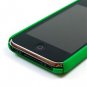 Ultra Slim PolyCarbonate Rubber Texture Hard Shell Case w/ Free Screen Protector - GREEN