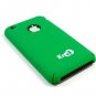Ultra Slim PolyCarbonate Rubber Texture Hard Shell Case w/ Free Screen Protector - GREEN