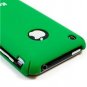 Ultra Slim PolyCarbonate Rubber Texture Hard Shell Case w/ Free Screen Protector - GREEN