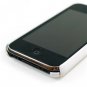 Ultra Slim PolyCarbonate Rubber Texture Hard Shell Case w/ Free Screen Protector - WHITE