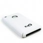 Ultra Slim PolyCarbonate Rubber Texture Hard Shell Case w/ Free Screen Protector - WHITE