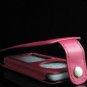 Vertical Leather Pouch Cover Case for Apple iPod Nano Chromatic - Pink