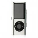 Apple iPod Nano Chromatic Aluminum Case with Screen Protector - Silver