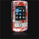 Crystal Shield Protector Case for LG Shine CU720 - Red Hearts