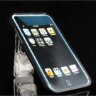 Black Crystal Case w/ Built-In Belt Clip & Kickstand for Apple iTouch 2